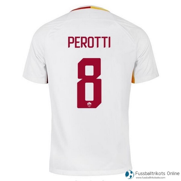 AS Roma Trikot Auswarts Perotti 2017-18 Fussballtrikots Günstig